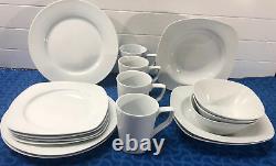 17 Piece Royal Worcester Neo Classic 2009 Dinnerware Set Made In China EUC