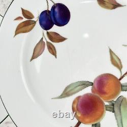 18pc Royal Worcester Evesham Vale Green Rim, Dinner&Salad Plates Soup Bowls Teap