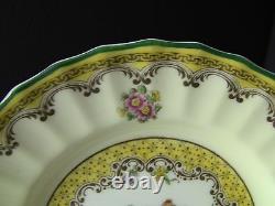 1933 Royal Worcester Willoughby Bread & Butter Plates 6 1/4 / Set of 9