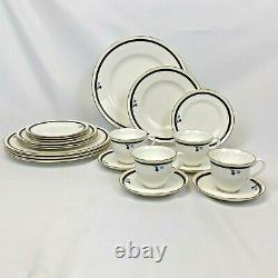 20 Pc Set Signature Royal Worcester 4 Five Pc Place Settings Dinner Salad Bread
