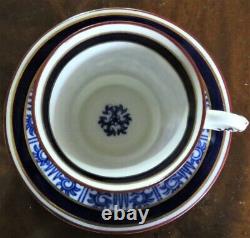 5 Stokes 1925 Royal Worcester Royal Lily Demitasse Cups Saucers Ex-condition