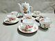 6 Set Of Royal Worcester Ashford Cup & Saucer & Tea Pot