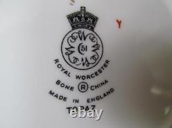 6 X Place Settings Royal Worcester Bone China Topaz England Kt8563
