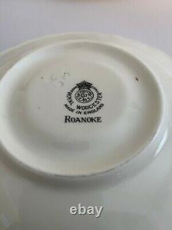 8 sets England Royal Worcester Roanoke bone china 5 pieces place setting