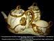 Antique RARE Royal Worcester Aesthetic Movement Pumpkin Design 6 Piece Tea Set