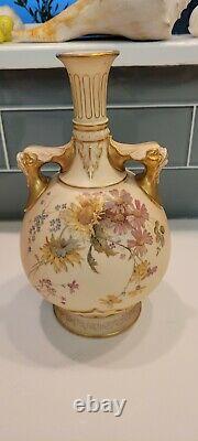 Antique Royal Worcester England 5 Piece Blush Ivory Set Absolutely STUNNING