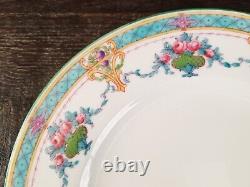 Antique Royal Worcester Marlowe 10 1/2 Dinner Plates Set of 12 Rare 1891