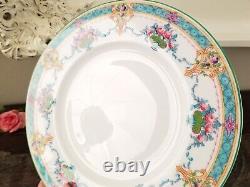 Antique Royal Worcester Marlowe 10 1/2 Dinner Plates Set of 12 Rare 1891