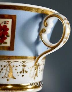 Chamberlains Regent China Worcester Pattern Number 155 Tea Cup Saucer Set