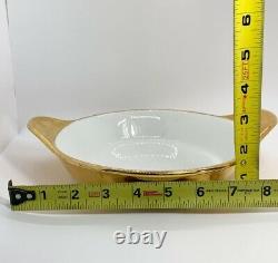 Dishes, Gold Gilded Three Dishes set Beautiful Collectibles High-end Royal