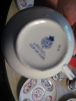 Disney Cup of Cups tea Royal Worcester England Set of 10 pieces NIB 19905