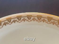 Estate 1951 12 pc Royal Worcester Embassy (Light Green) Cream soup bowl/saucer