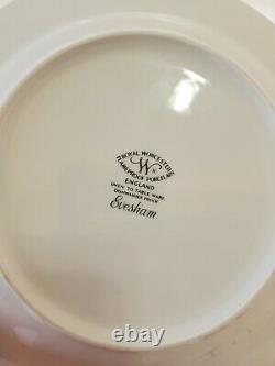 Evesham Gold Dinner Plates 10 England Royal Worcester Set of 4 Plates