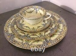 Five 5-Piece Place Setting Royal Worcester MARQUIS Z1393 (Early Version) VGC