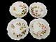 Four Antique/Vintage Royal Worcester Hand Painted Floral & Butterfly Bowls READ
