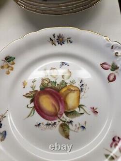 Full Set China Dishes Delecta (Coburg Shape) by Royal Worcester