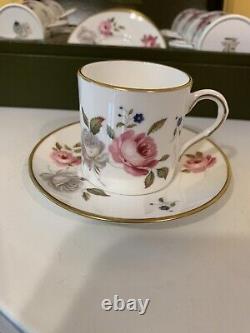 Gorgeous Vintage Royal Worcester12 Pc Tea Cup and Saucer SetMarissaNew In Box