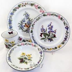 HERBS by Royal Worcester 4 Piece Setting with Soup NEW NEVER USED made England