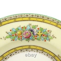 MARJORIE Yellow by ROYAL WORCESTER 7 Bread & Butter / Side Plate Set Z248/3