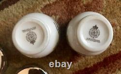MIB Vintage Pair of Royal Worcester English Porcelain Egg Coddler Cup Set