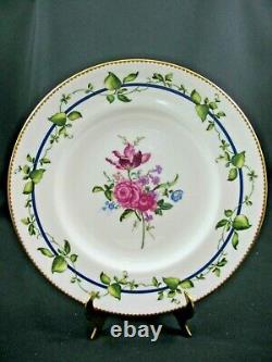 New Set Of (8) Elegant Royal Worcester Sheridan 8 Inch Salad Plate, Exceptional