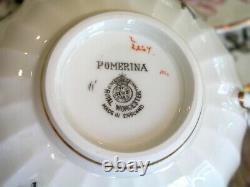 RARE Vintage Service for 12 Royal Worcester POMERINA & serving Pieces
