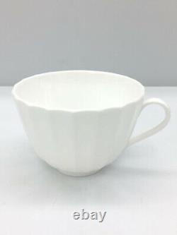 ROYAL WORCESTER #4 Cup Saucer Piece Set white