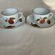 ROYAL WORCESTER #86 Demitas Cup Set