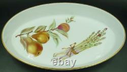ROYAL WORCESTER Evesham Gold Oval Bakers (Set of 3). MINT. FREE Shipping