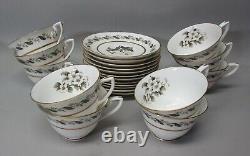 ROYAL WORCESTER UNUSED CHINA SET for 12 BERNINA MINT 60 Pieces