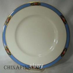 ROYAL WORCESTER china C1225 pattern Set of Twelve (12) Dinner Plates @ 10-1/2