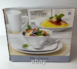 Rare Retired 2009 Royal Worcester Neo-Classic 20pc set NEW Open Box