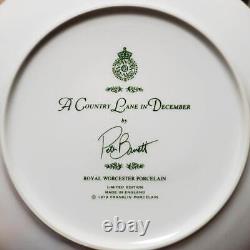 Royal Worcester #1 Set of 12 Peter Bunnet Plate
