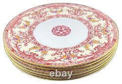 Royal Worcester 1425/3 Luncheon Plate Set Of 6