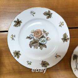 Royal Worcester 5 Piece Place Setting for 8 Dorcheste Fall Pattern