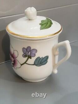 Royal Worcester Astley Pot De Creame Cups & Lids 11 Sets