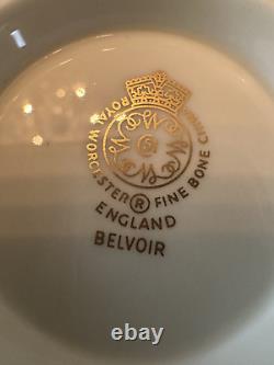 Royal Worcester Belvoir Five piece service for 10 Bone china England