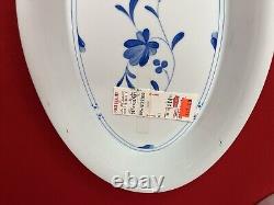 Royal Worcester Blue Bow Dish Set Of 3 Fine China BRAND NEW with Tags 1983