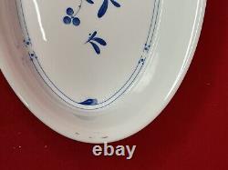 Royal Worcester Blue Bow Dish Set Of 3 Fine China BRAND NEW with Tags 1983