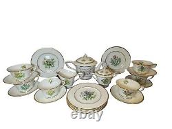 Royal Worcester Bone China L'Atelier Art Editions Charles/Diana Wedding Tea Set