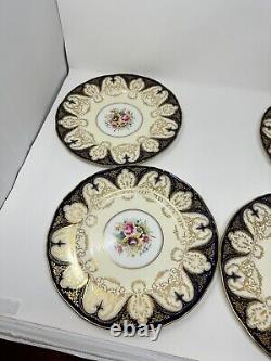 Royal Worcester Bone China Plates Set Of 4 Made In England