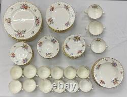 Royal Worcester Bone China ROANOKE 12 Place Settings Of 5 Pieces Plus Extras (C)