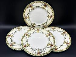 Royal Worcester Bristol Dinner Plates(Set of 4) Bone China England