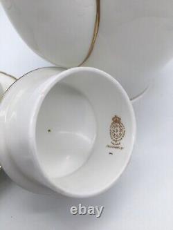 Royal Worcester Chantilly Gold Coffee Pot Set