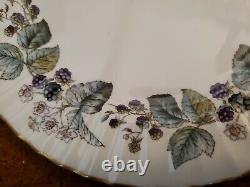Royal Worcester China Lavinia White Set of 6 Dinner Plates 10.5 in