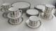 Royal Worcester DAVENHAM Platinum China Set 5-Pc Place Settings for 7