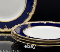 Royal Worcester Diplomat Fine Bone China Salad Plates, Set of 4