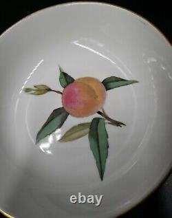 Royal Worcester EVESHAM GOLD Set/9 Fruit/Dessert (Sauce) Bowls EXC minuse