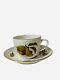 Royal Worcester EVESHAM GOLD Tea Cup & Saucer Set Lot Of 8 (16 Pieces) 1961 VTG