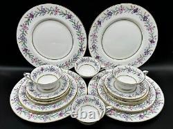 Royal Worcester Elysian 5 Piece Place Setting x 4 Bone China 20 Pcs